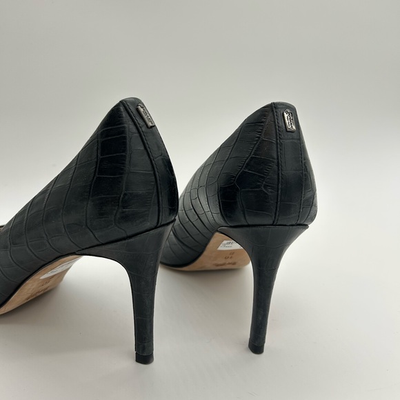 Coach Heels - Alligator Skin pattern heels - Picture 5 of 7